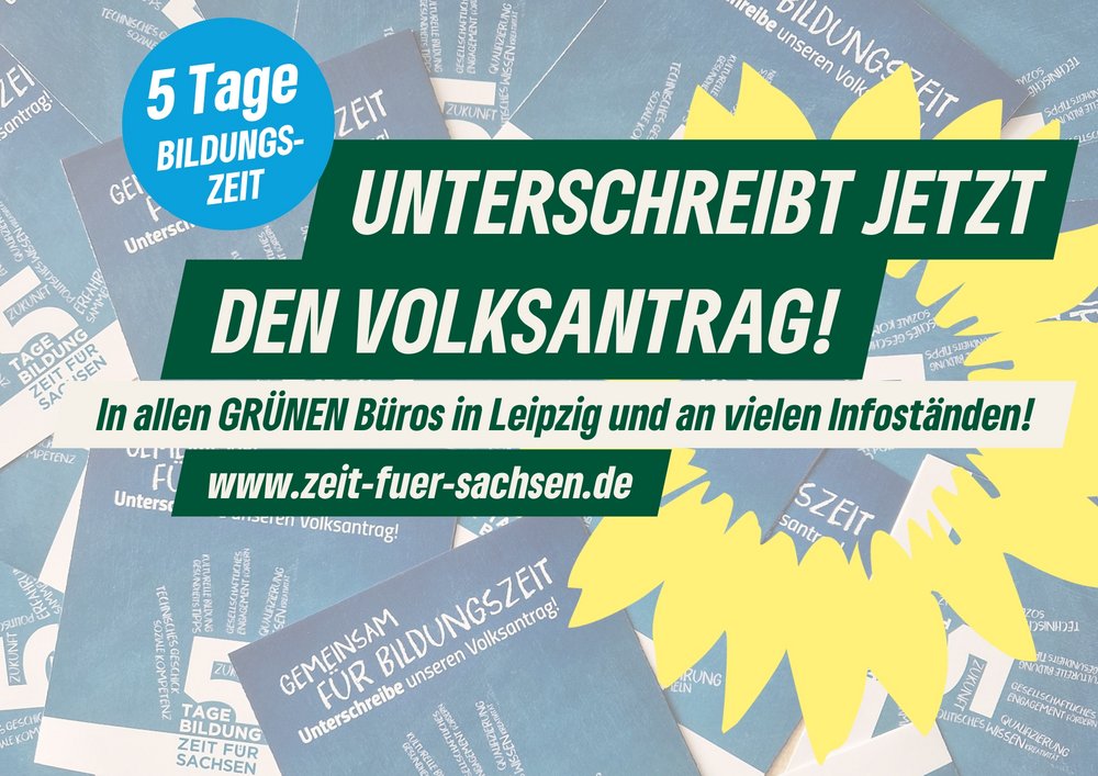 5 Tage Bildungszeit, Unterschreibt jetzt den Volksantrag