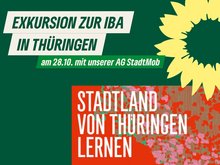 Exkursion zur IBA in Thüringen, am 28.10. mit der AG Stadtmob, Motiv: Sonnenblume, Screenshot Website www.iba-thueringen.de
