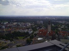 Leipzig von oben