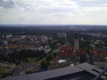 Leipzig von oben