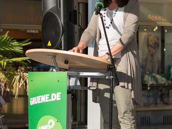 Katrin Göring-Eckardt in Leipzig