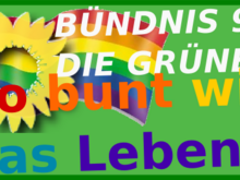 BÜNDNIS 90/DIE GRÜNEN - so bunt wie das Leben